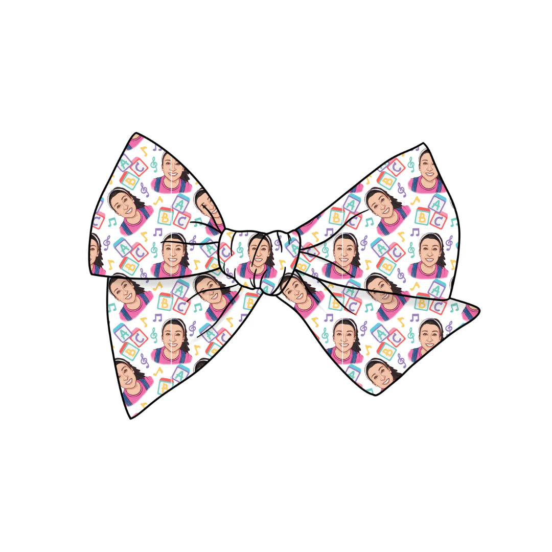 Miss Rachel Small Fabric Bow