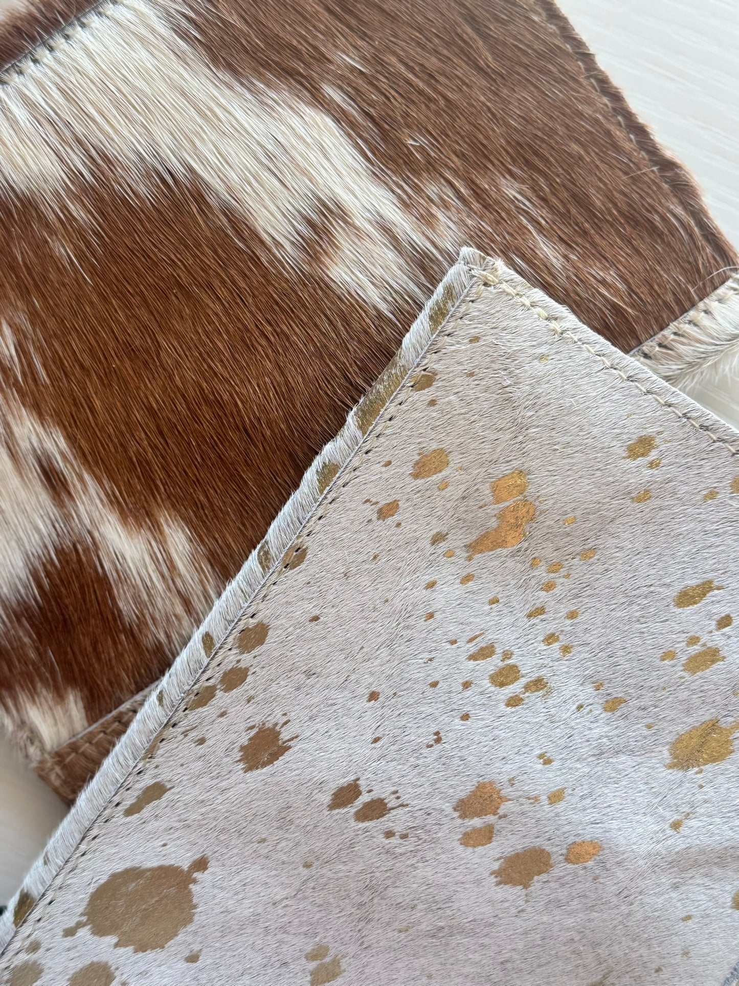 Cowhide Keychain Wallet