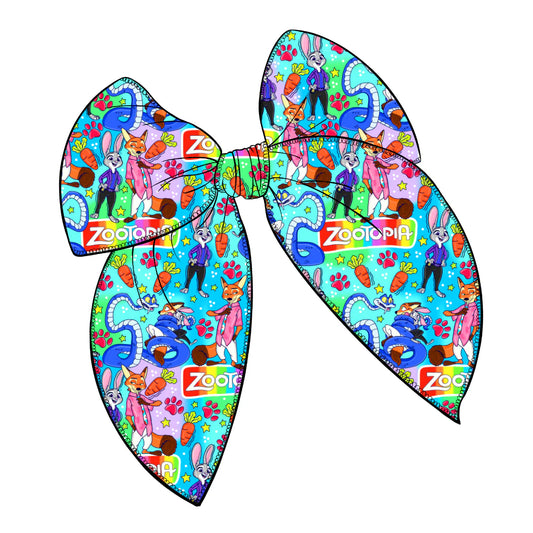 Zootopia Large Fabric Fabric Bow