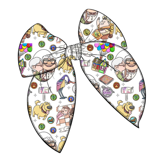 Up Large Fabric Bow