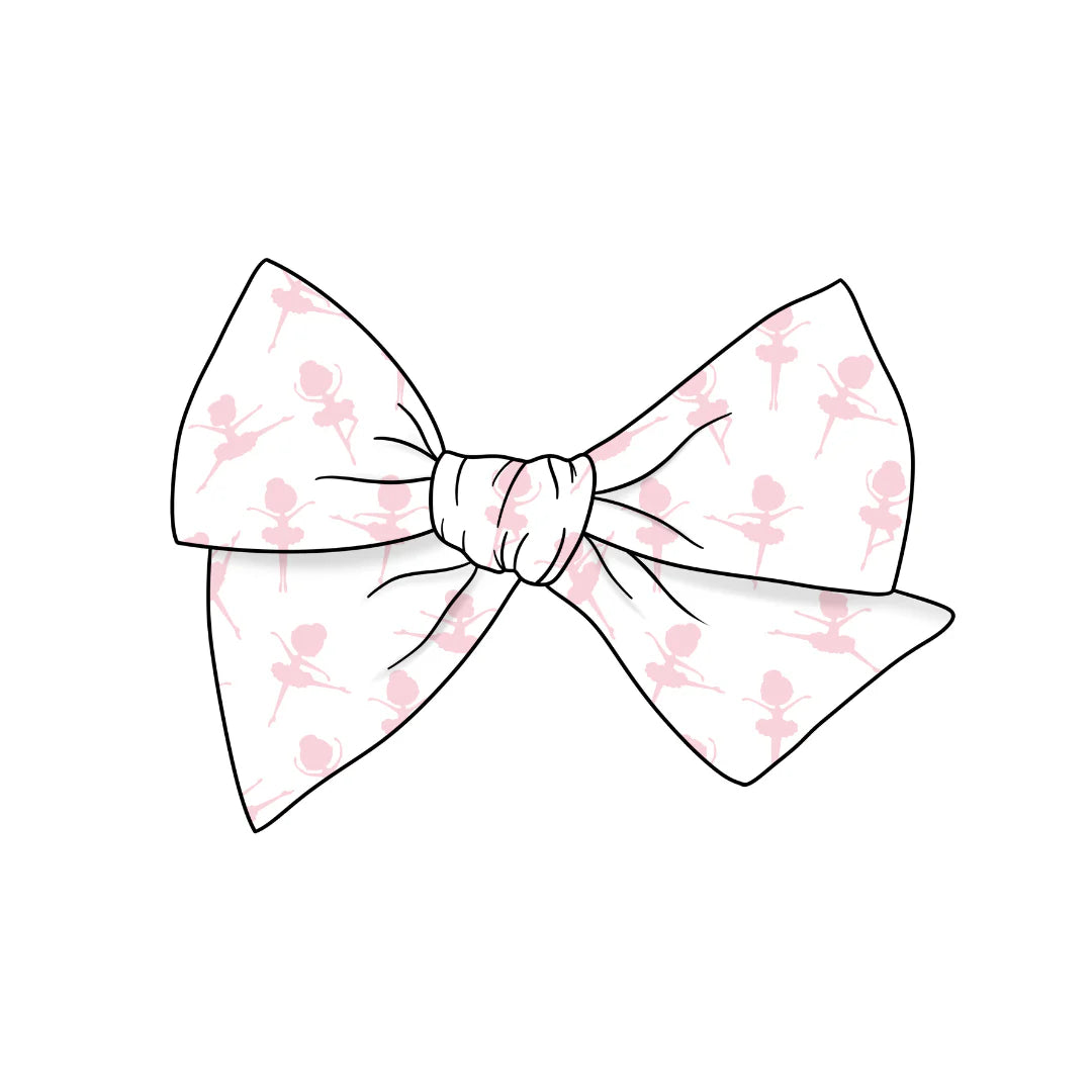 Little Dancer Fabric Bow