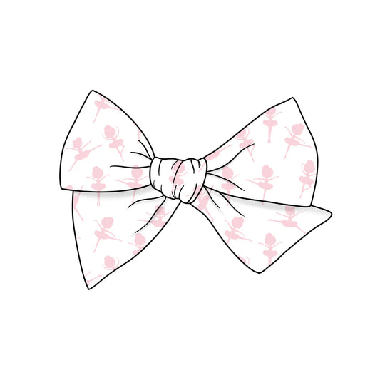 Little Dancer Fabric Bow