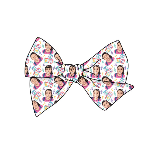 Miss Rachel Small Fabric Bow