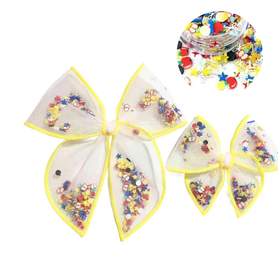 Large School Time Shaker Bow