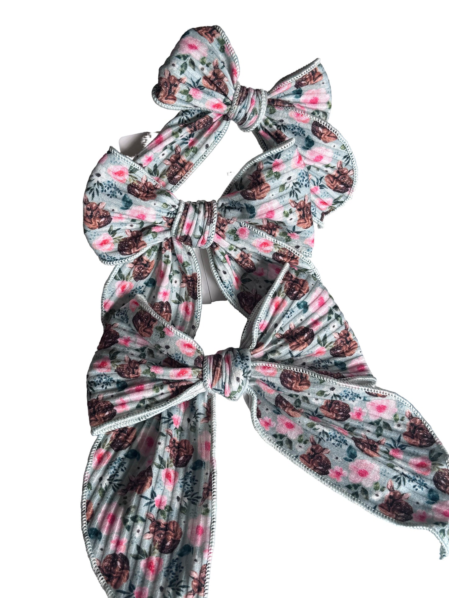 Oh DEER floral bow