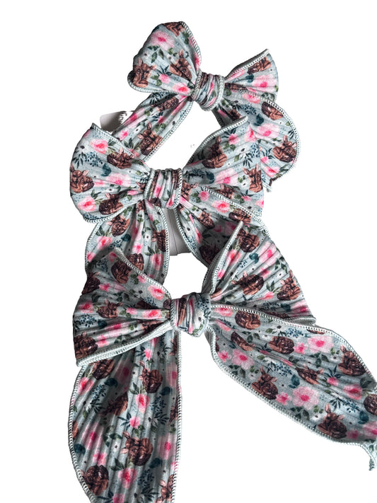 Oh DEER floral bow
