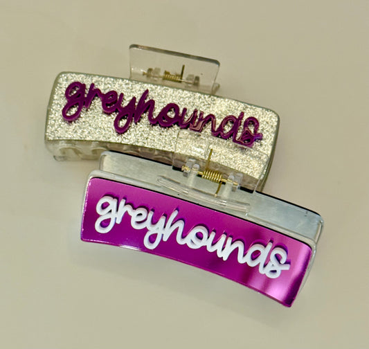 Greyhound Claw Clip